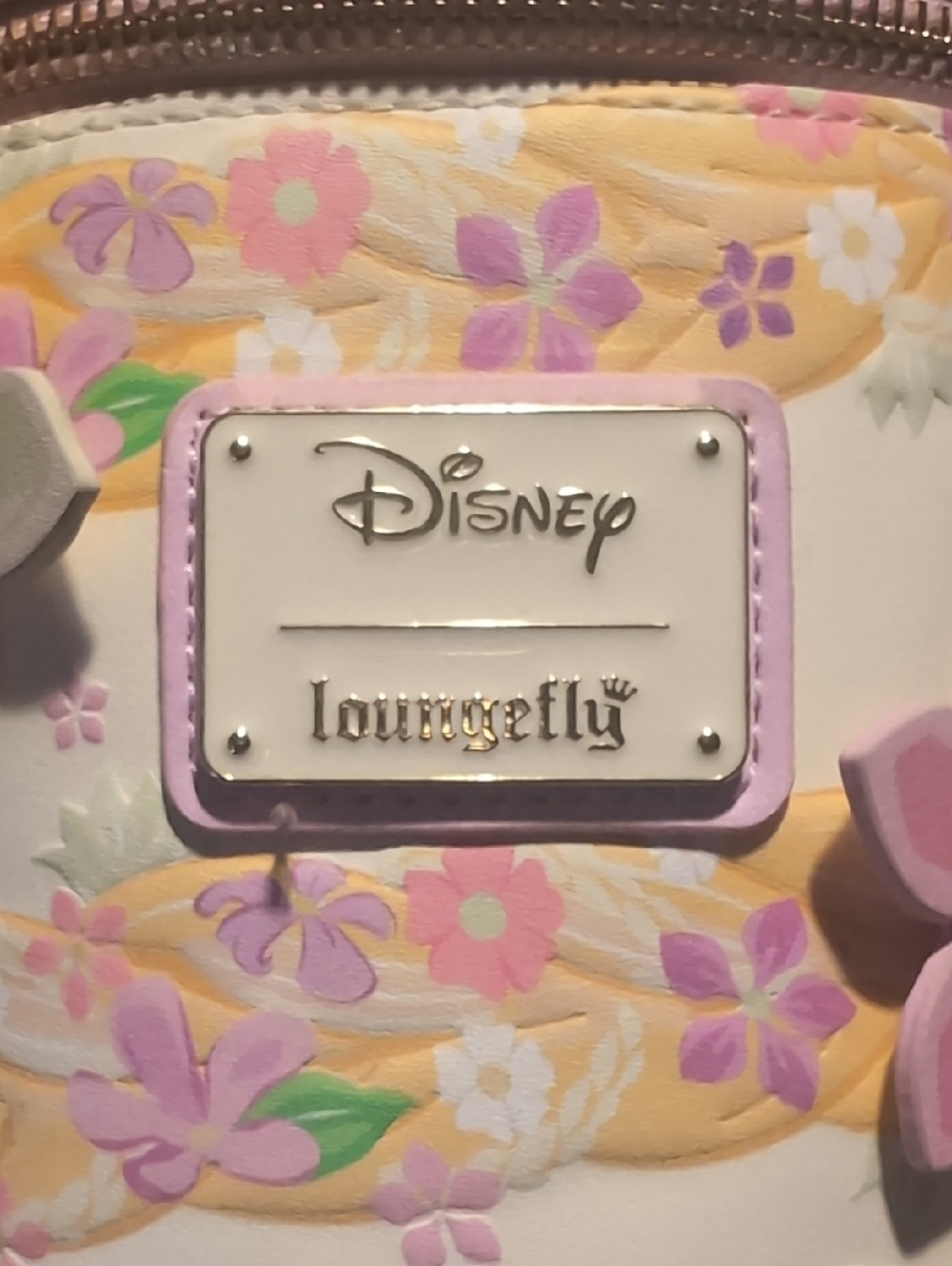 Loungefly Disney Tangled Rapunzel Golden Hair Crossbody Box Lunch Exclusive - Picture 7 of 16